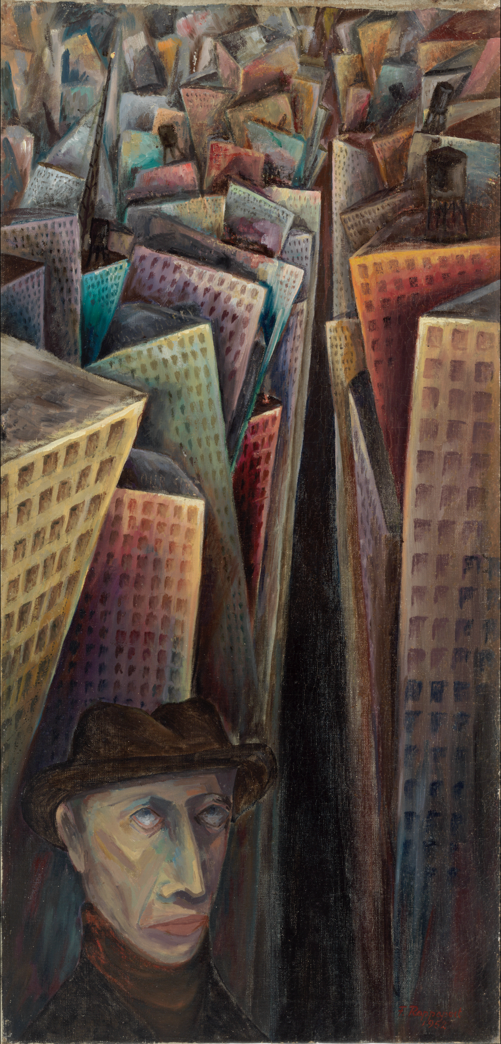 Self Portrait With Chicago Skyline