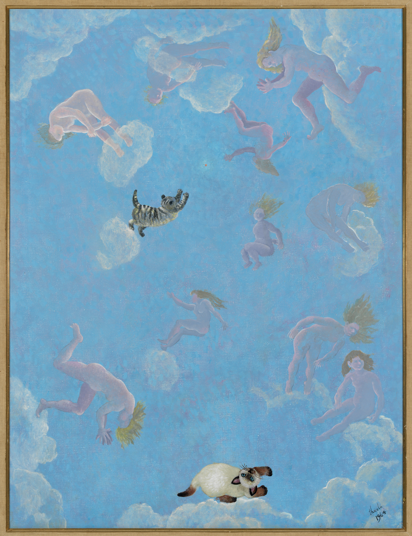 Nudes and Cats Playing in the Sky
