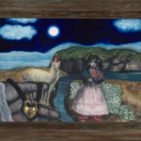 Julia Thecla's Girl and Llama