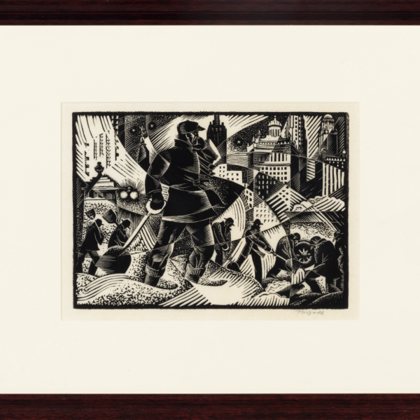 Charles Turzak's Work Relief (Chicago Snowstorm)