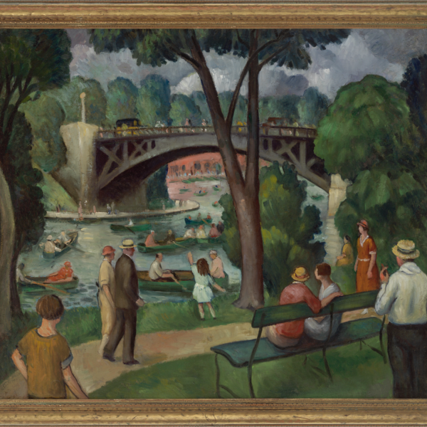 Gustav Dalstrom's The Bridges, South Pond (Lincoln Park)