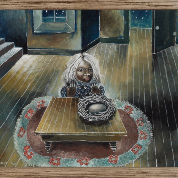 Julia Thecla's Untitled (Girl with nest egg)