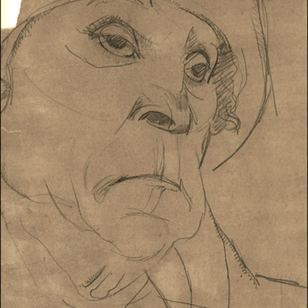 Edgar Miller's Untitled (Face of a man)