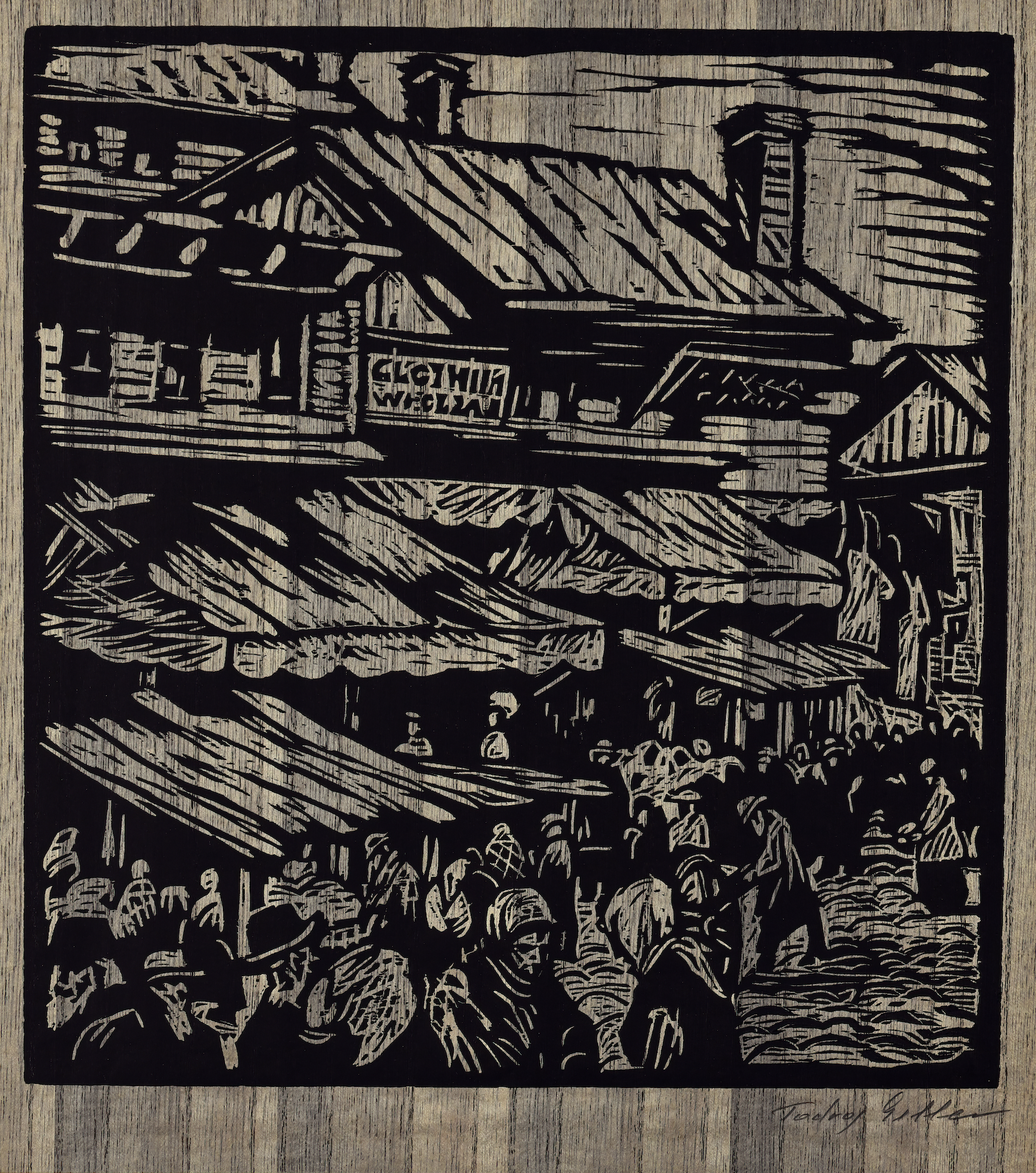 Yiddish Motifs, 5: Maxwell Street Market