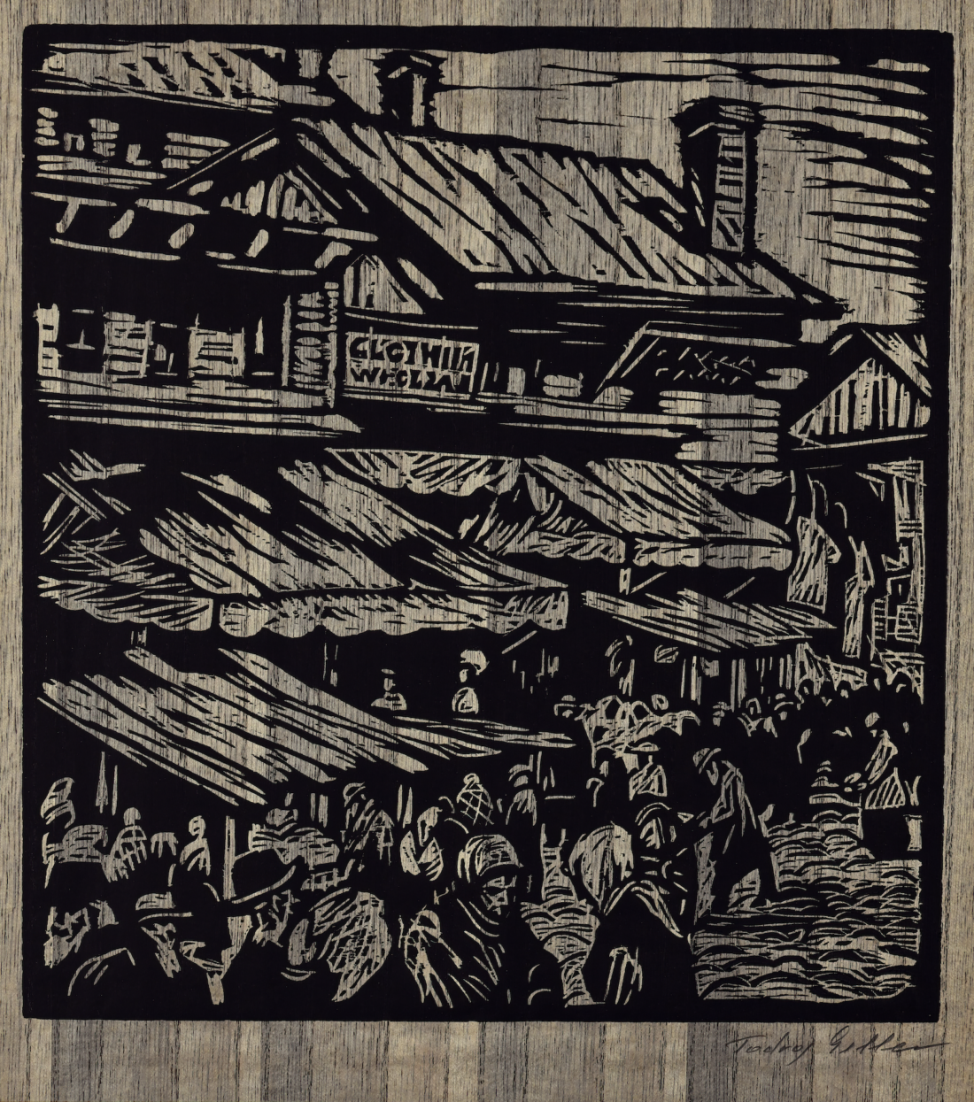 Yiddish Motifs, 5: Maxwell Street Market
