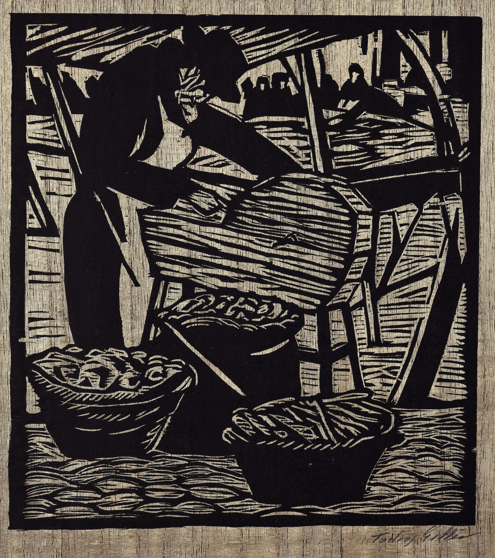Yiddish Motifs, 4: Horse Radish Grinder