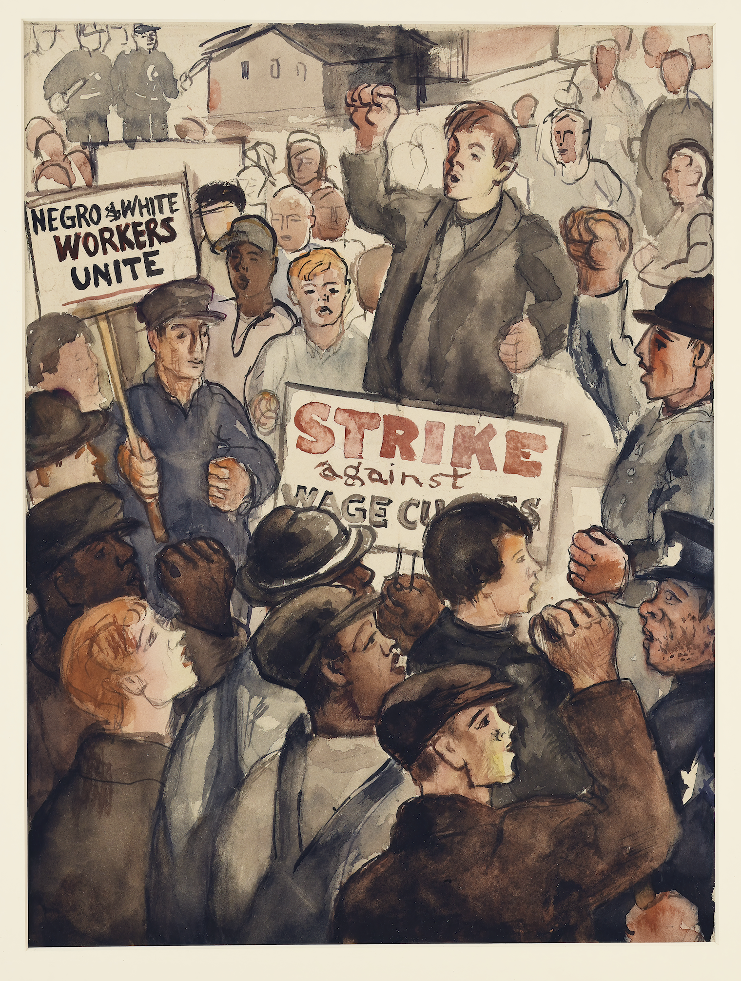 Strike Against Wage Cuts