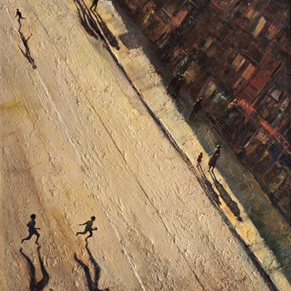 Lucile Leighton's Untitled (City street)