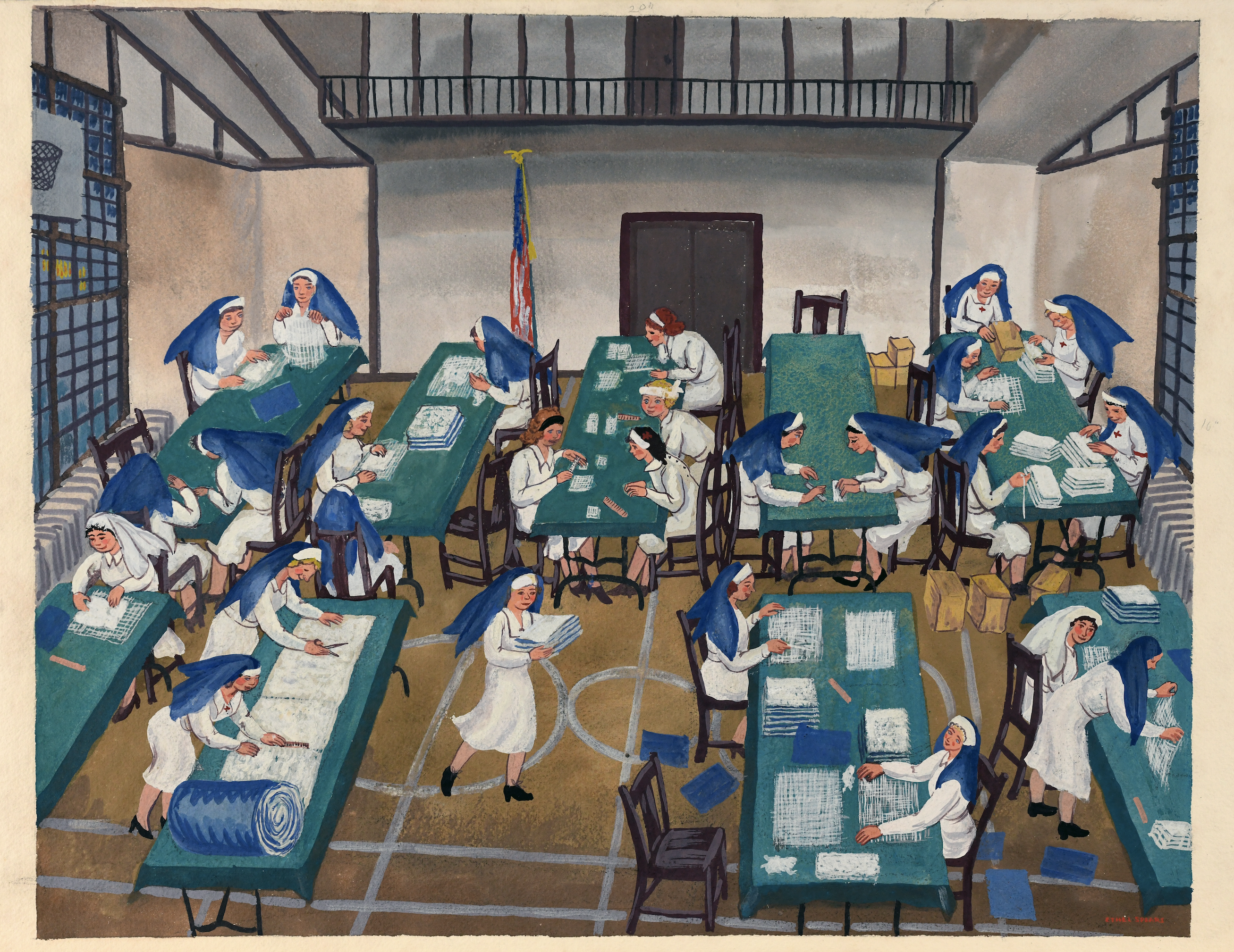 Red Cross Workers