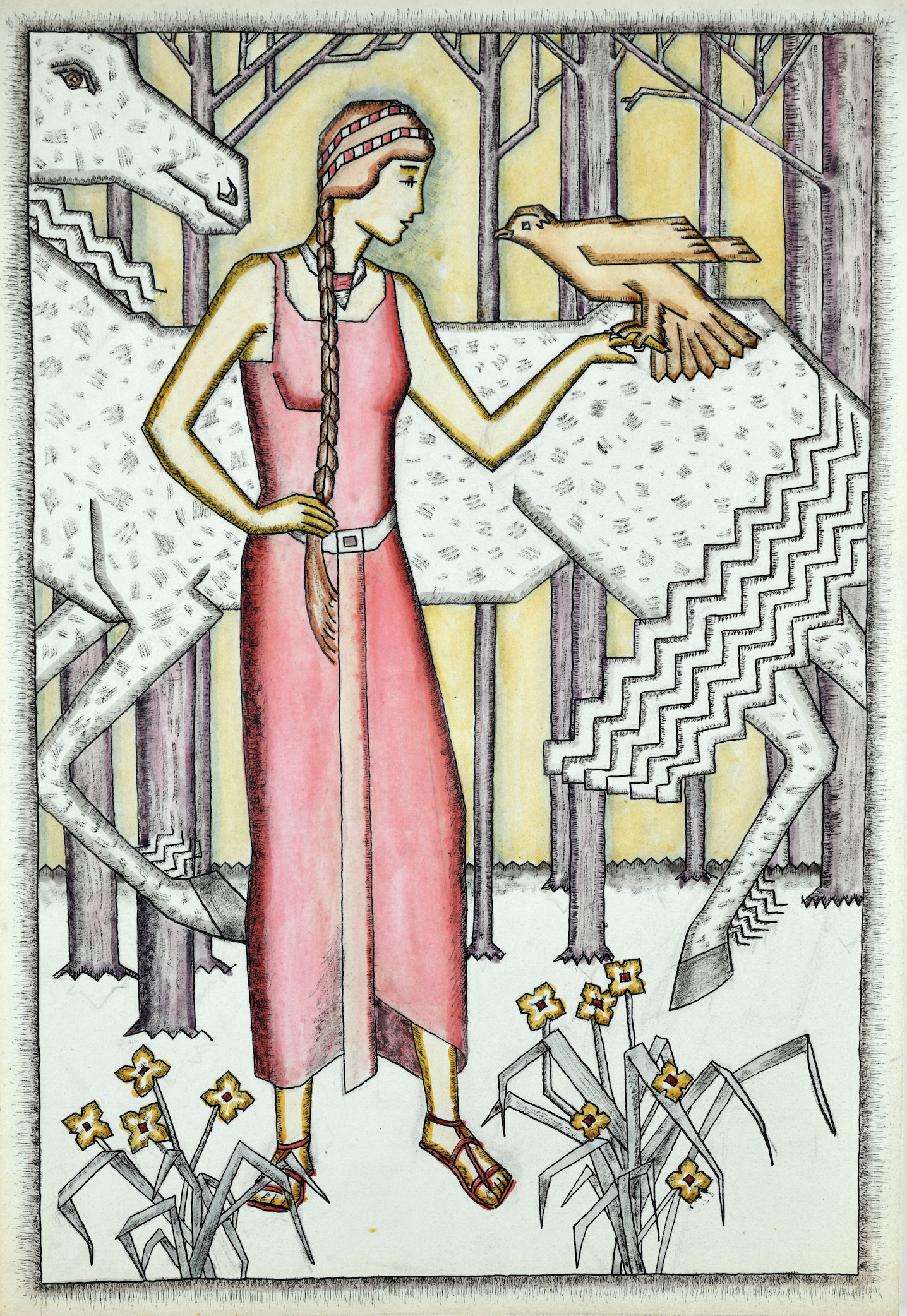 Art Deco Lady