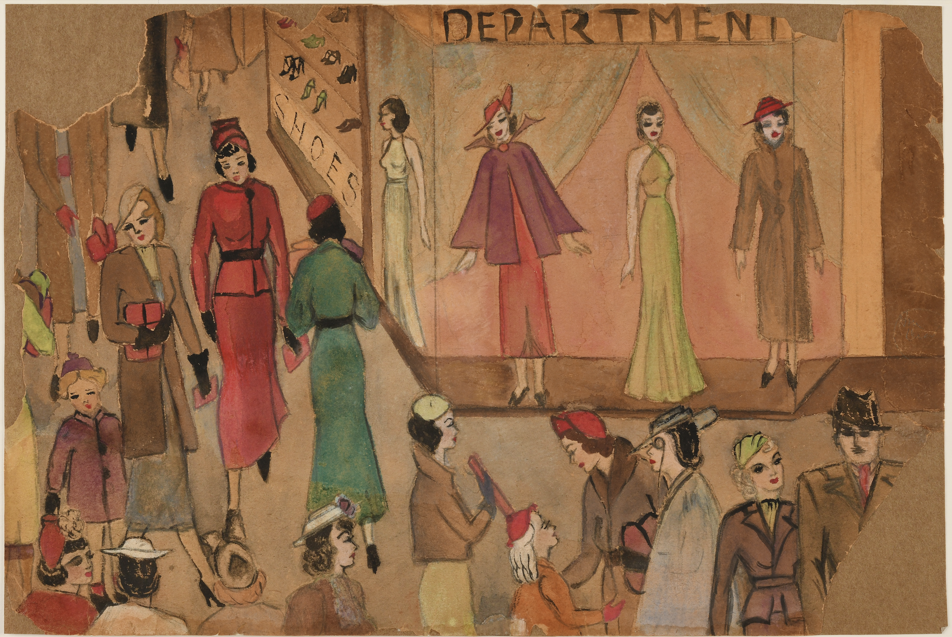 Untitled (Department store window)