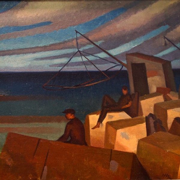 Herman Menzel's Untitled (Smelt fishing)
