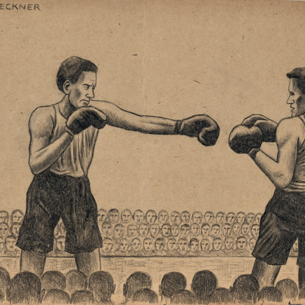 Carl Hoeckner's Untitled (Boxing match)
