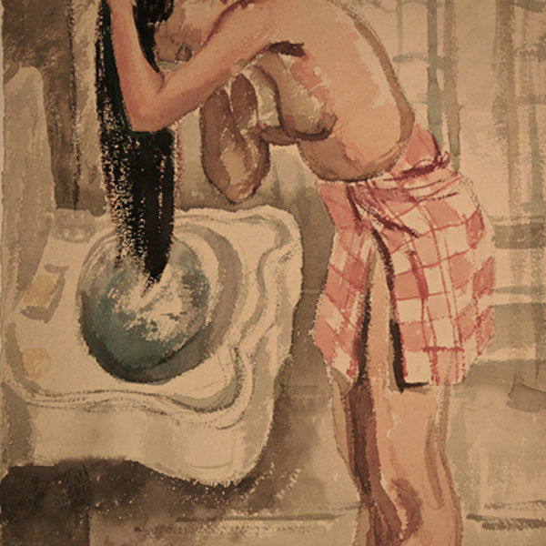 Natalie Henry's Rowena Washing Her Hair